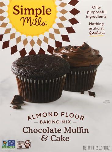 Simple Mills Simple Mills, Almond Flour Baking Mix Chocolate Muffin & Cake, 11.2 Ounce