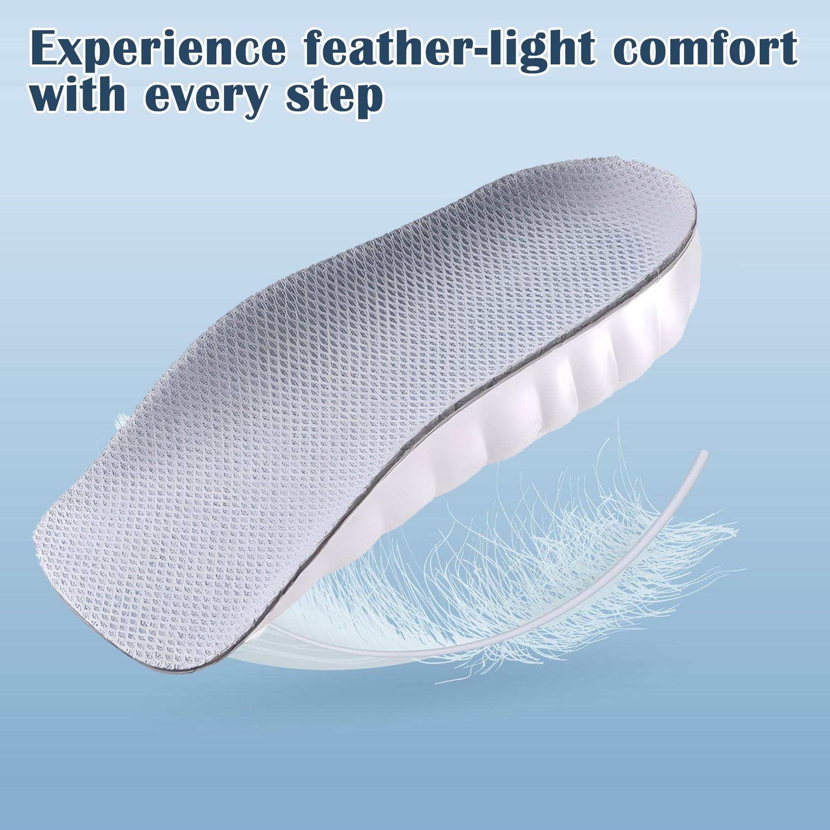 Qijiaxinxi store Highpads 2.0 - Brandone Orthopedic Highpads, Orthopedic Highpads 2.0, Brandone Height Insoles, Orthopedic Highpads 3.0 (Gray, 0.59in/1.5cm)