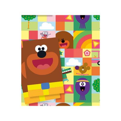 Hey Duggee Hey Duggee HD006 Wrapping Paper 2 Sheet and 2 Gift Tag