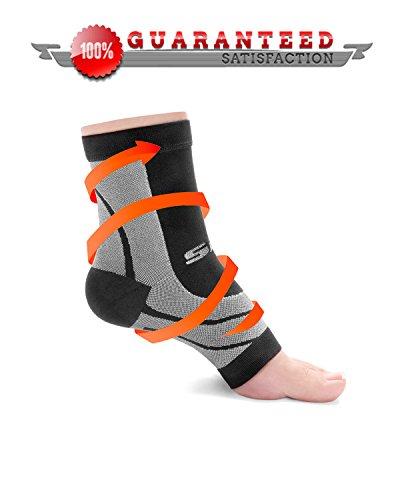 SLS3 Plantar Fasciitis Compression Socks - Foot Pain Sock - Ankle Sleeve - Wrap for Fascitis Arch Support