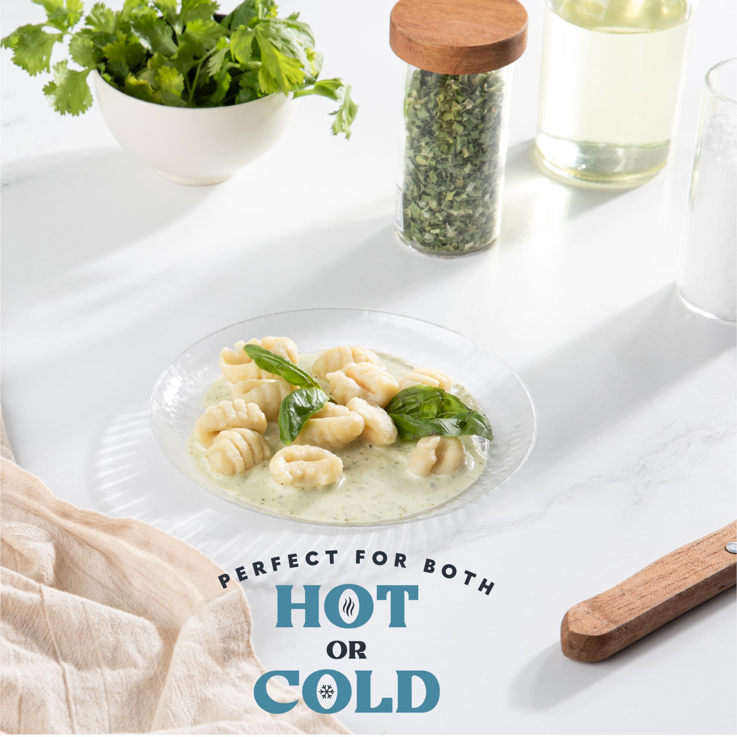 PLASTICPRO PLASTICPRO 30 Pack Crystal Like Clear Disposable 6 inch Plastic Plates Dinner Dishes Plates for Special Occasions Parties