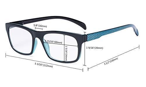 Eyekepper Eyekepper 4 Pack Reading Glasses - Pattern Design Readers for Women Men Reading +4.00