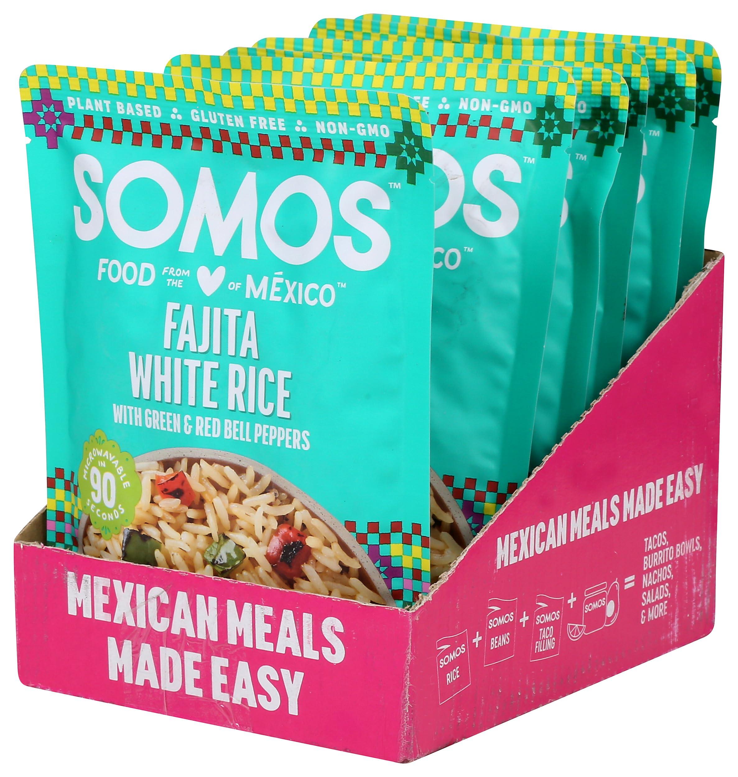 SOMOS SOMOS Fajita White Rice, 8.5 OZ