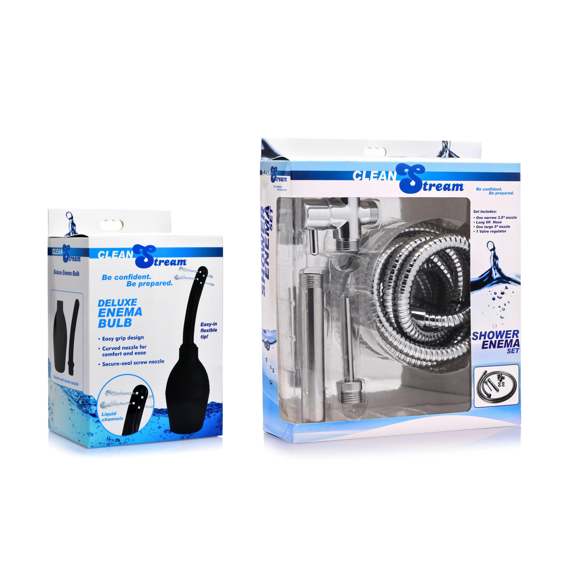 Cleanstream Cleanstream Angled Enema Nozzle, Silver