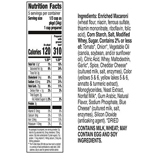 Betty Crocker Hamburger Helper Cheeseburger Macaroni, 6.6 Oz