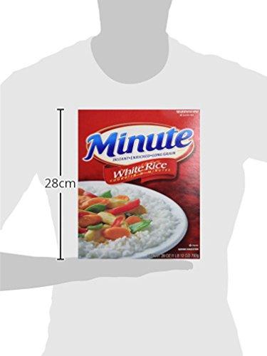 Minute Minute White Rice, Instant White Rice for Quick Dinner Meals, 28-Ounce Box