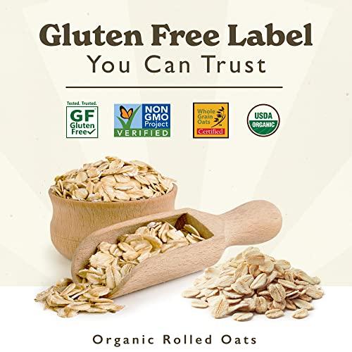GF Harvest GF Harvest Gluten Free Organic Rolled Oats, 32 Ounce Bag, Pack of 2