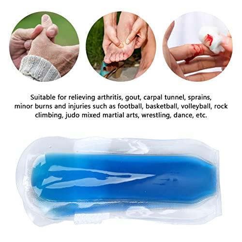 Ejoyous Finger Ice Pack, 3.1in Hot Cold Compress Ice Pack for Finger and Toe, Lightweight Gel Fingertip Toe Tip Wrap Ice Pack for Arthritis Sports Injuries