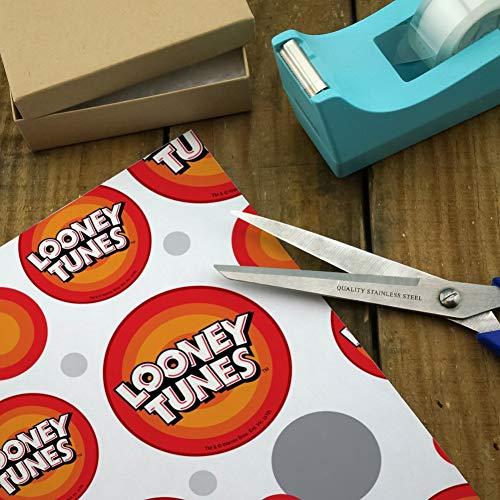 GRAPHICS & MORE GRAPHICS & MORE Looney Tunes Logo Gift Wrap Wrapping Paper Roll