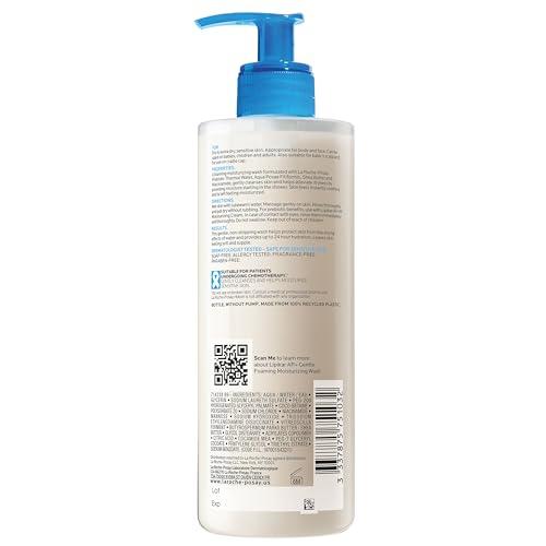 La Roche-Posay La Roche-Posay Lipikar AP+ Gentle Foaming Moisturizing Wash, Shea Butter + Niacinamide + Glycerin, Moisturizing Body Wash For Dry Skin, National Eczema Association Accepted, Soap Free