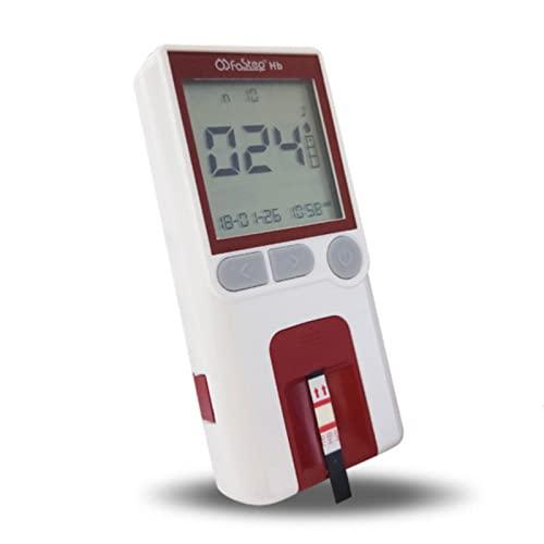 Healthcaretuye Hemoglobin Meter Hemoglobin Test Meter Hemoglobin Analyzer Test Kit + 25 Strips +25Lancets