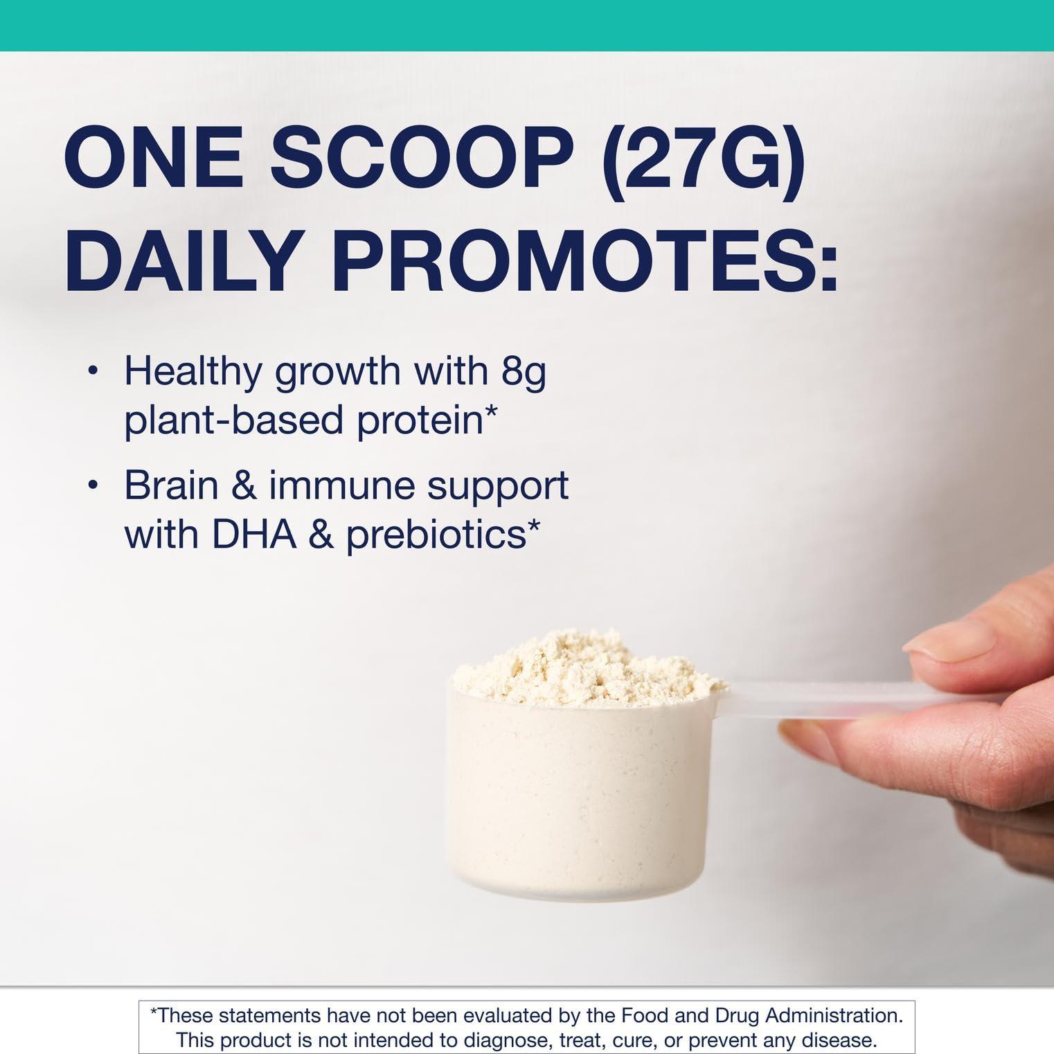 Metagenics Metagenics MetaKids Nutrition Powder - Kids Multivitamin Powder - with a Prebiotic, DHA, Protein & Amino Acids - Complete Protein - Non-GMO & Gluten-Free - Vanilla - 13.33 oz