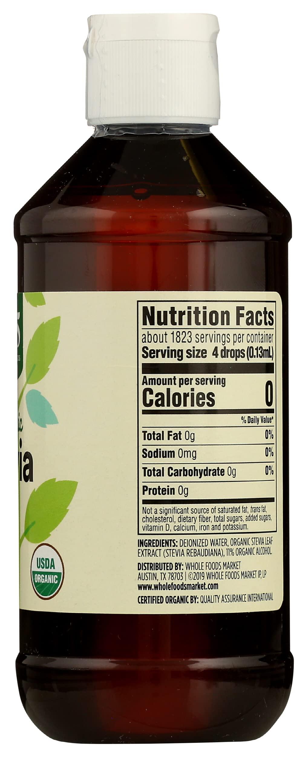 365 by Whole Foods Market 365 by Whole Foods Market, Organic Stevia Liquid Extract, 8 Fl Oz