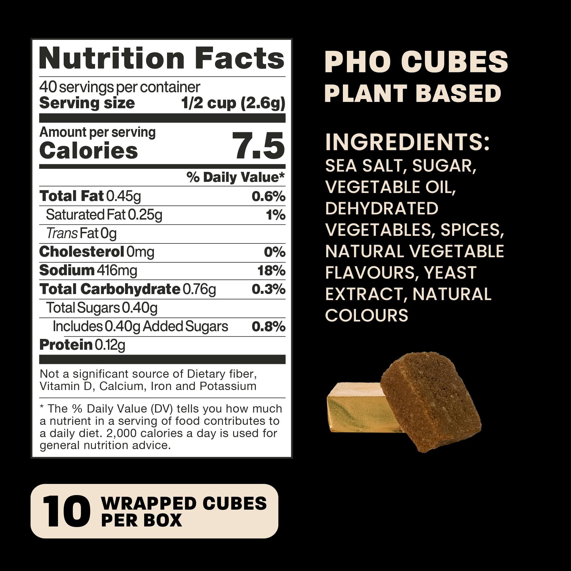 Massel Massel Instant Asian Bouillon Cube Bulk Pack - Laksa, Pho, Rasam Soups, Gluten-Free, MSG & Dairy-Free, Non-GMO, 0g Trans Fat, 105g Cubes, 18 Pack
