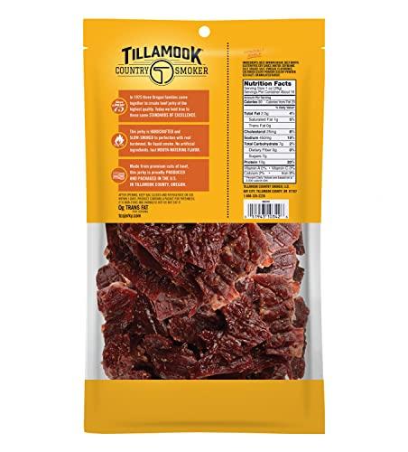 TILLAMOOK COUNTRY SMOKER Tillamook Country Smoker Real Hardwood Smoked Beef Jerky, Teriyaki, 10 Ounce