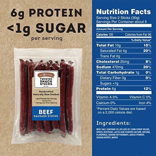 Old Wisconsin Old Wisconsin Beef Deli Sticks, 5 Ounce Package