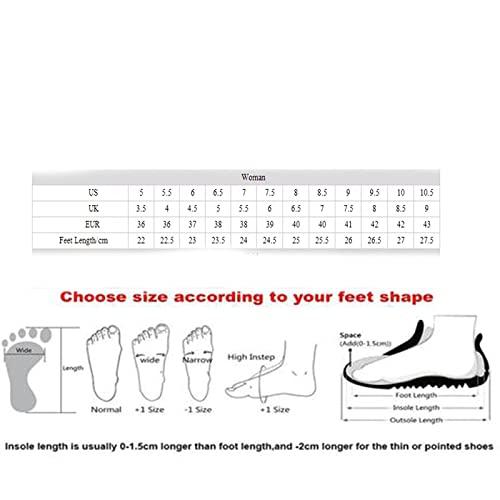 Bonseor Bonseor Air Cushion Slip-On Walking Shoes Orthopedic Diabetic Walking Shoes, Breathable with Arch Support Knit Casual Comfort Outdoor Walking Sneakers (Purple,10)