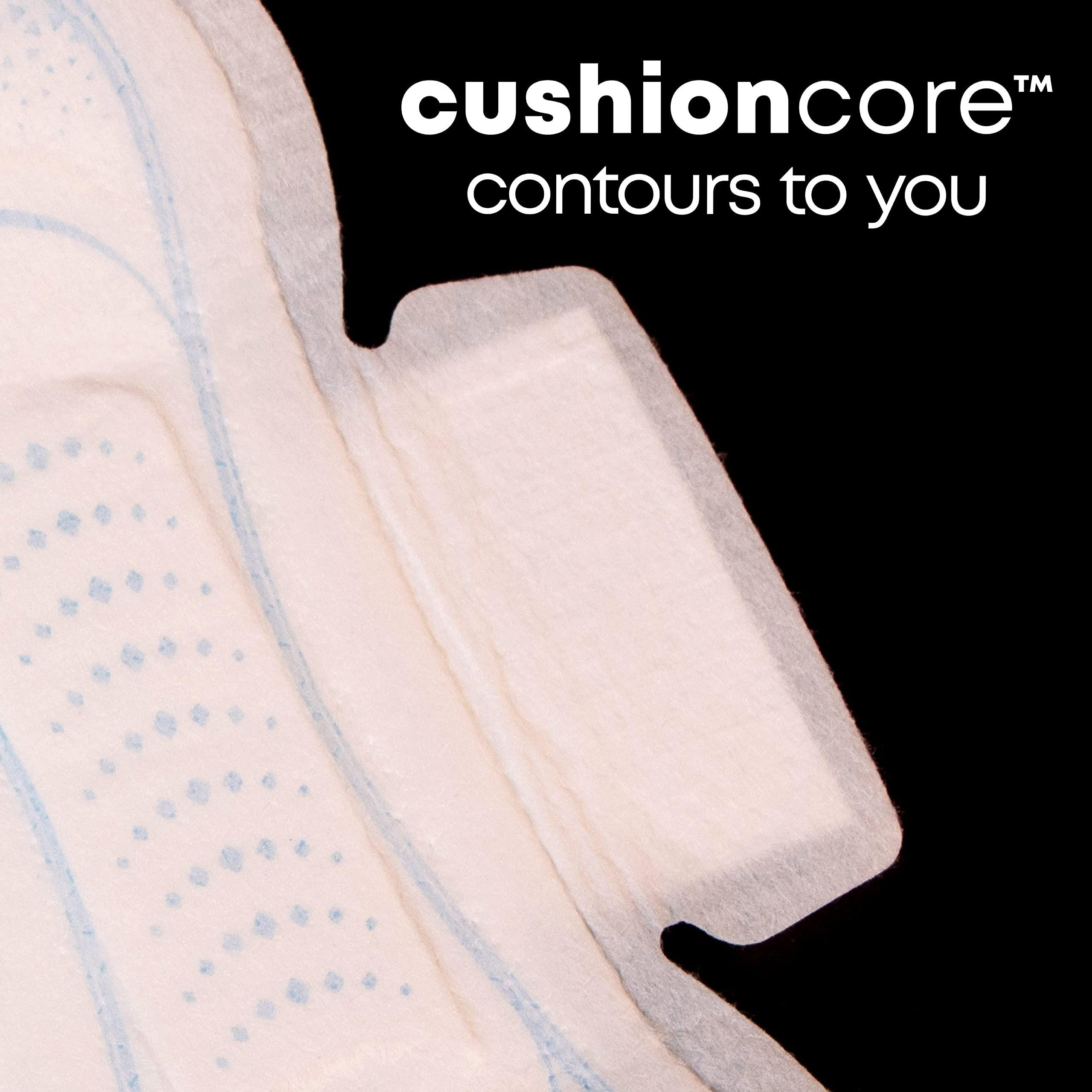 U by Kotex U by Kotex Clean & Secure Ultra Thin Pads with Wings, Regular Absorbency, 216 Count (6 Packs of 36) (Packaging May Vary)