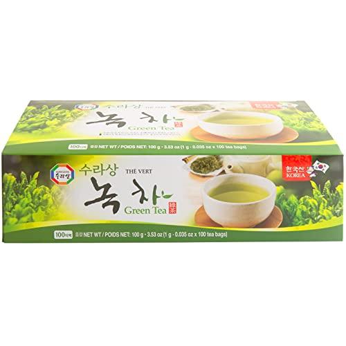 Surasang Surasang Green Tea, Simple and Classic Green Tea, 100 teabags