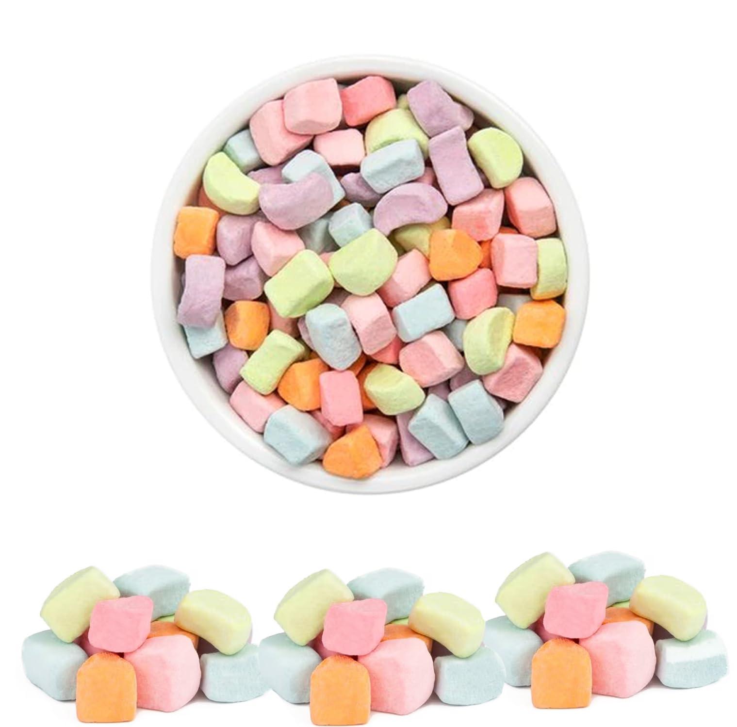 Fruidles Fruidles Multicolor Mini Dehydrated Marshmallows in Resealable Bag - Mini Marshmallow Bits for Great Toppings (1 Pound)