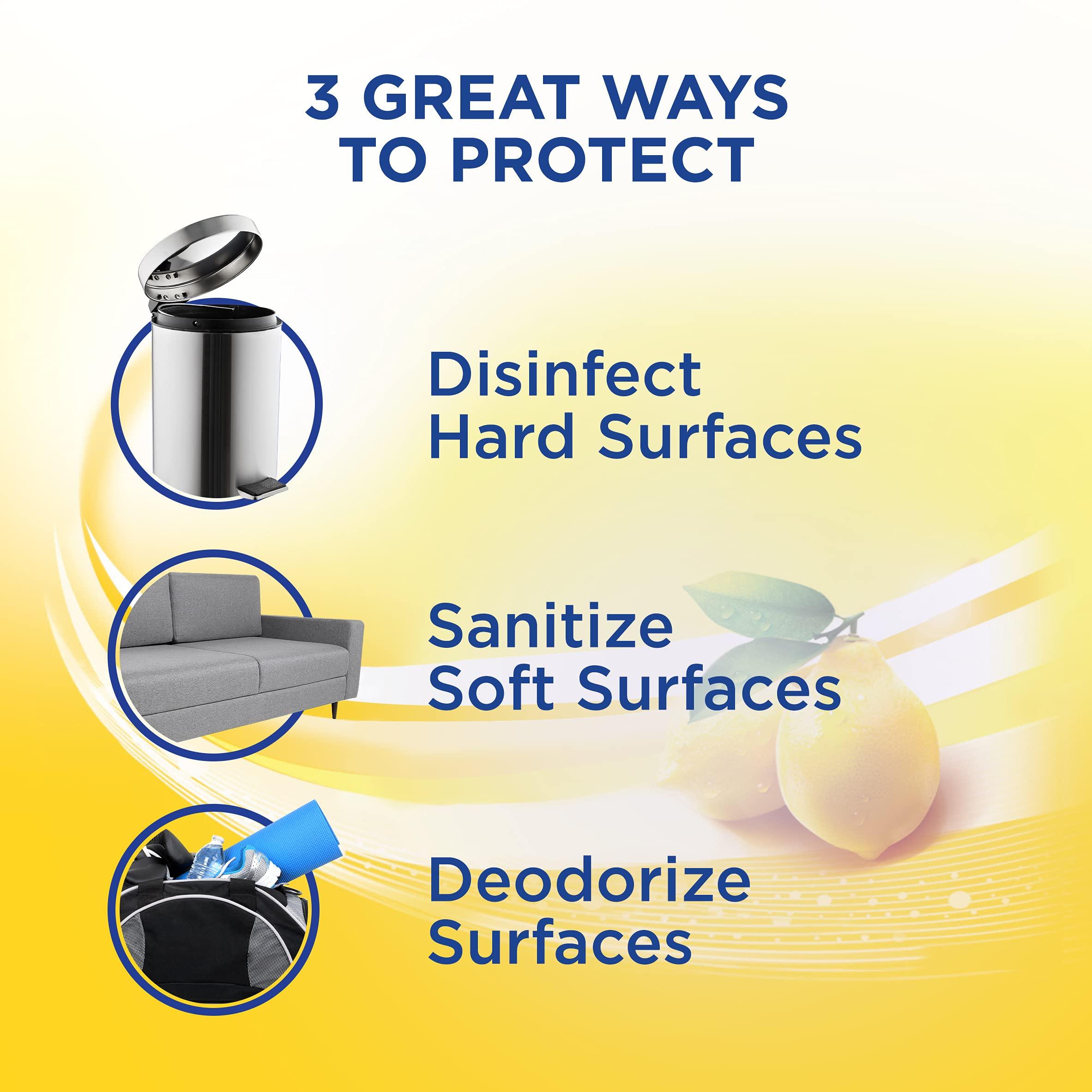 Lysol LYSOL Disinfectant Spray - Lemon Breeze, 19 Oz (Pack of 5)