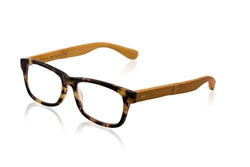 Eynack Eynack Expert Men's Reading Glasses, Bamboo, 1.25