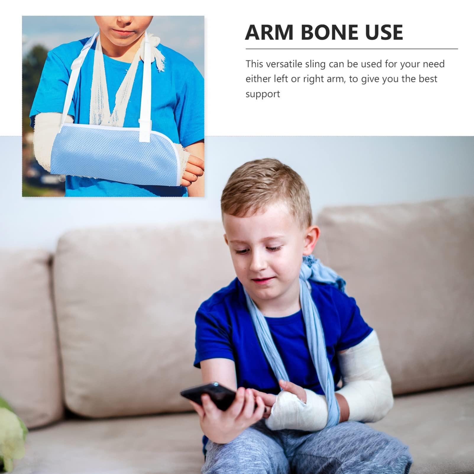 iplusmile iplusmile Children\'s Arm Sling Arm Support Sling Kids Arm Support Kids Elbow Sling Kids Arm Sling Kids Wrist Sling Shoulder Sling Broken Arm Sling Arm Brace Net Suspenders The Shoulder