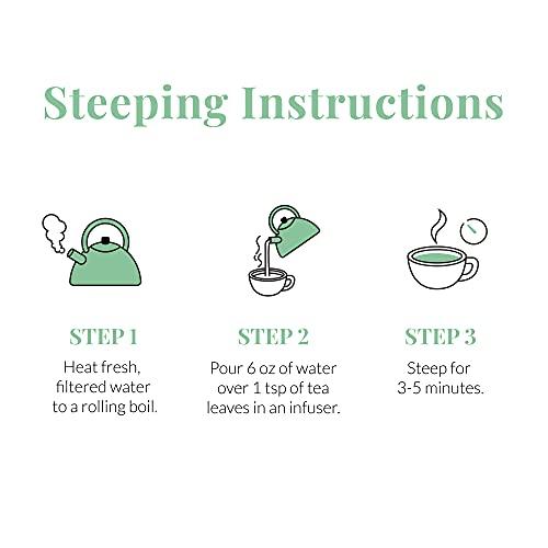 The Republic of Tea The Republic of Tea Blackberry Sage Full-Leaf Loose Black Tea, 3.5 oz Refill Bag | Steeps 50 Cups