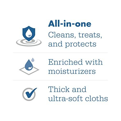 Sage Stryker - Sage Comfort Shield Barrier Cream Cloths with Dimethicone - 100 Packages, 300 Cloths - One-Step Wipes Clean, Treat and Protect Skin from Incontinence Irritation, Hypoallergenic