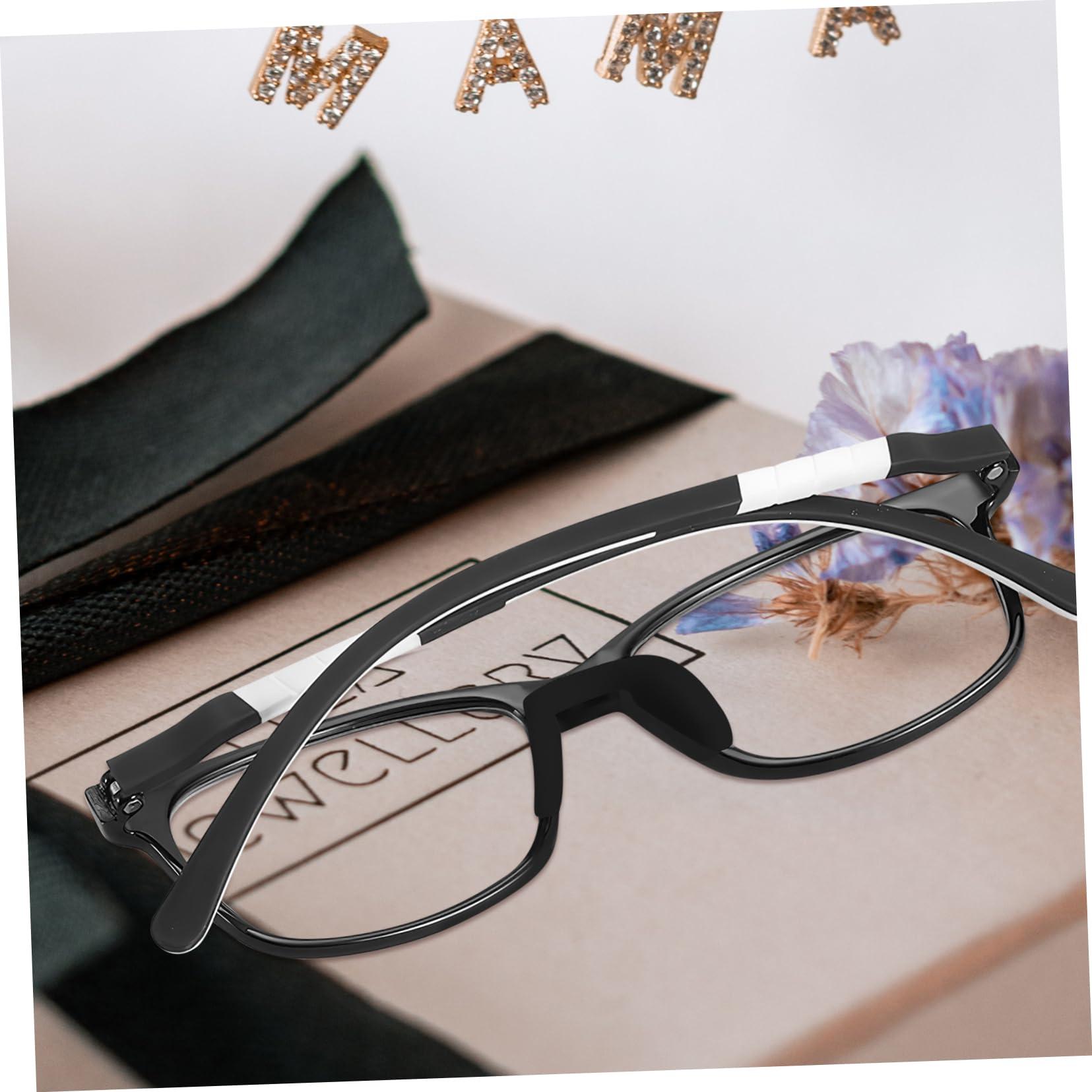 DOITOOL 20 Pcs Silicone Glasses Nose Pads Eyeglasses Nose Pads Anti-Slip Nose Pads Eyeglass Repair Kits Silicone Nose Pads for Eyeglasses Glasses Nose Mat Non-Slip Nose Clip