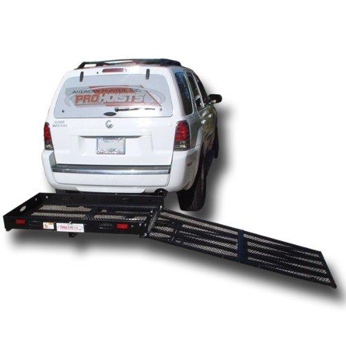 Prohoists 500lb Manual Carrier Loading Ramp for Mobility Scooter Electric Power Wheelchair Heavy Duty