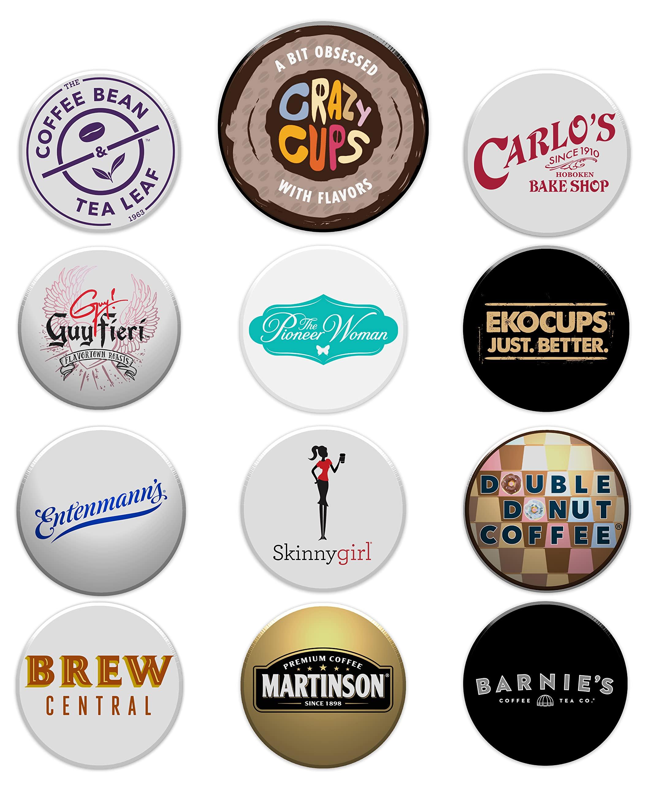 Perfect Samplers Perfect Samplers Extra Caffeine Extra Bold Coffee Single Serve Cups for Keurig K Cup Brewers 1.0 & 2.0 Variety Pack Sampler (50Count)