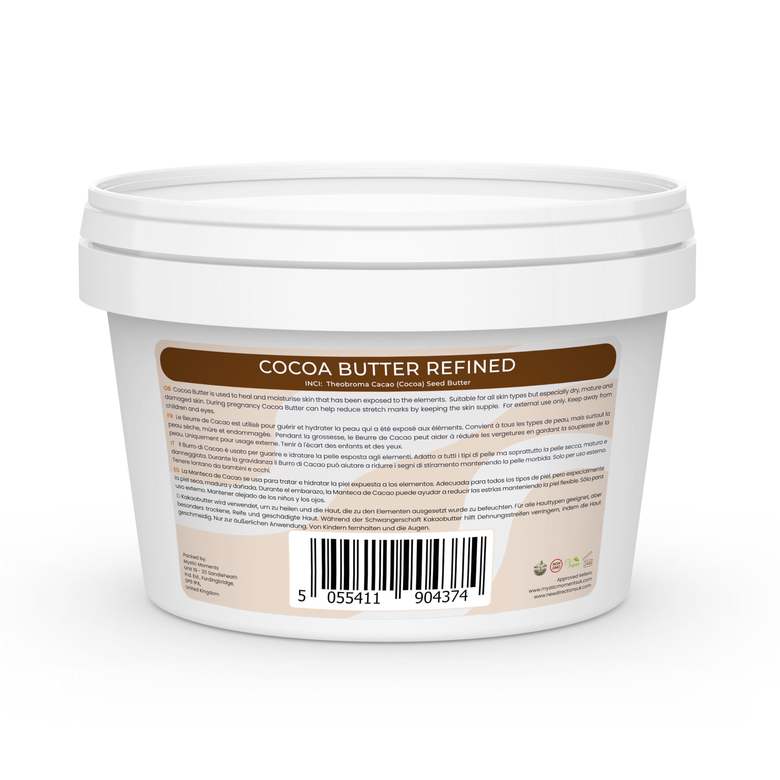 Mystic Moments Mystic Moments Cocoa Butter Refiined - 100% Pure and Natural - 500g