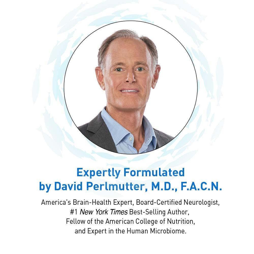 Garden of Life Garden of Life Dr. Formulated Advanced Omega Fish Oil - Lemon, 1,290mg EPA, DHA + DPA in Triglyceride Form, Single Source Omega 3 Supplement for Ultimate Brain & Heart Health, Non-GMO, 60 Softgels