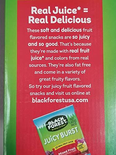Black Forest Black Forest Fruit Snacks Juicy Bursts,Mixed Fruit 64 oz ( 80 Pouches )