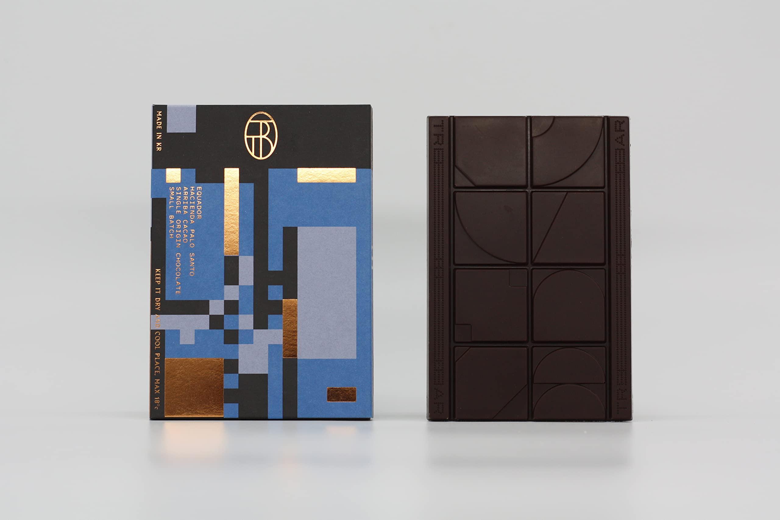 TREE TO BAR Treetobar, 60% Dark Natural Chocolate, K FOOD, handmade, beantobar chocolate, 60g, 2.11oz