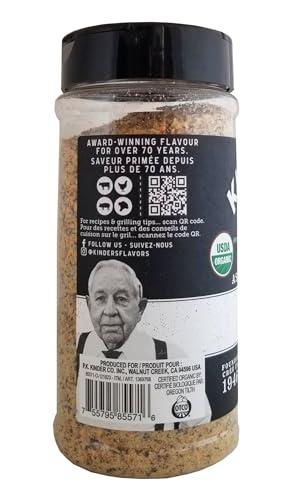 KINDER\'S Kinder\'s The Blend - Salt, Pepper, & Garlic Seasoning, 347g/12 oz. Shaker (Imported from Canada)