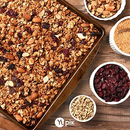 Yupik Yupik Organic Gluten-Free Rolled Oats, 2.2 Lb, Whole Grain, Perfect For Cooking & Baking (Pack of 2)