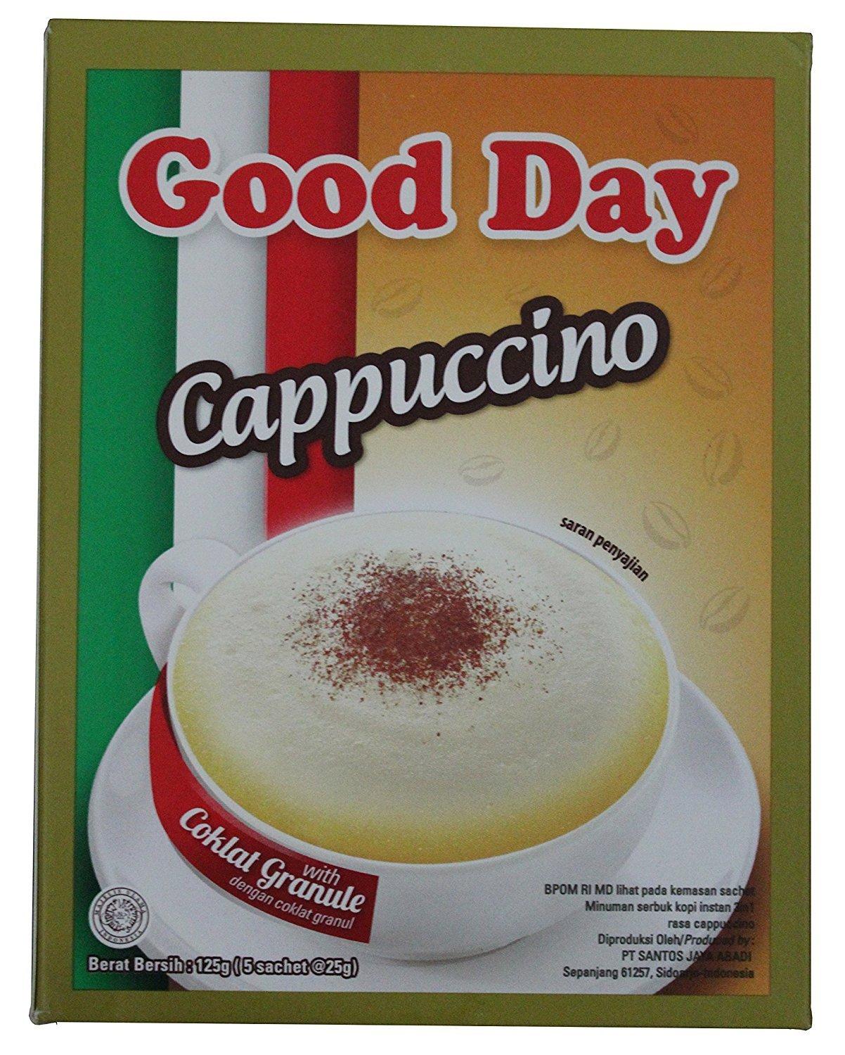 Good Day Good Day Cappuccino with Coklat Granule - 5 Sachet @ 25 Gram