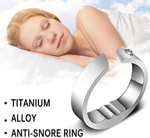 ZJchao Anti snoring Rings for Men Prevent Snoring Ring, Anti Snoring Acupressure Anti Snoring Ring Sleeping Breath First Aid Acupressure Treatment Snore Device
