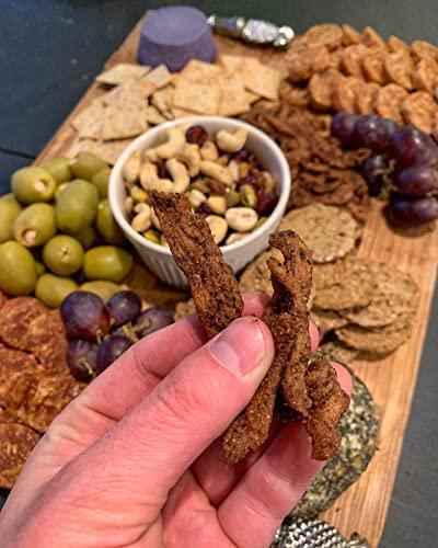 It's Jerky Y'all It's Jerky Y'all Vegan Jerky SEA SALT & PEPPER - Beyond Tender and Tasty Vegan Snacks - High Protein, Low Carb, Non-GMO, Gluten-Free, Vegetarian, Whole30 (2-Pack)