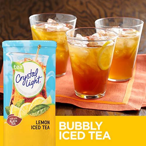 Crystal Light Crystal Light Sugar-Free Lemon Iced Tea Naturally Flavored Powdered Drink Mix 6 Count Pitcher Packets
