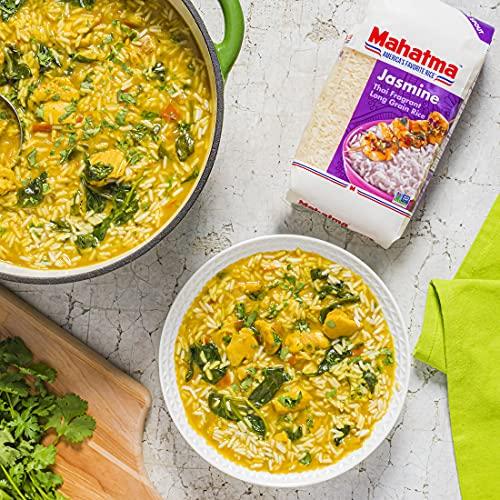 Mahatma Mahatma Jasmine Rice, 5-Pound (Pack of 8)