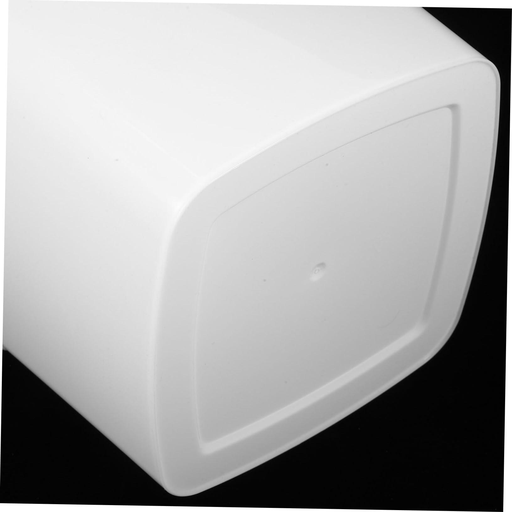 MERRYHAPY MERRYHAPY Food Bucket Water Bucket with Lid Cleaning Bucket Paint Can with Handle Painting Bucket Water Holder Water Storage Bucket Water Bucket with Handle White Plastic Palette