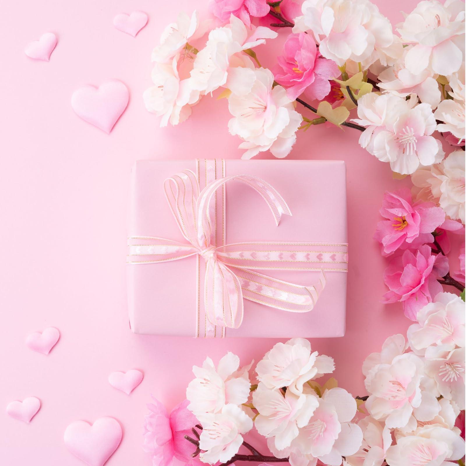 Sadaunbe Pink Tissue Paper 40 Sheets for Gift Bags Weddings Birthday Decoration Crafts DIY Packaging Wrapping Paper Bulk, 14 x 20 Inches