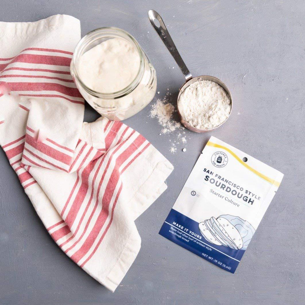 Cultures For Health Cultures for Health San Francisco Sourdough Style Starter Culture | Homemade Artisan Bread | Heirloom, non-GMO | Live Culture Bread Mix | Easy to Follow Recipe