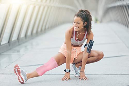 Dr. Arthritis Doctor Developed Knee Brace/Knee Support/Knee Compression Sleeve [single] & Doctor Written Handbook -guaranteed Relief For Arthritis, Tendonitis, Injury (Pink, S)