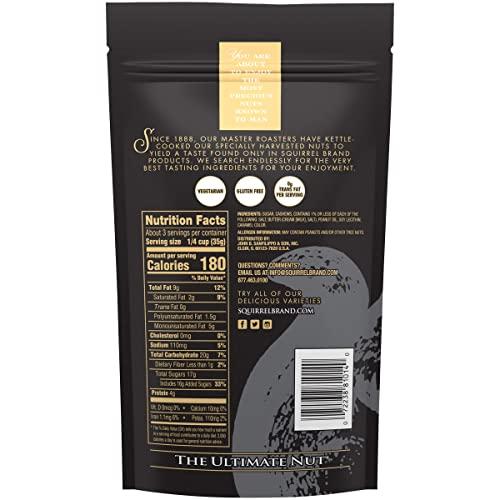 Squirrel Brand Squirrel Brand Sweet Brown Butter Cashews, 3.5 Ounces Resealable Bag, Gluten Free, Vegetarian