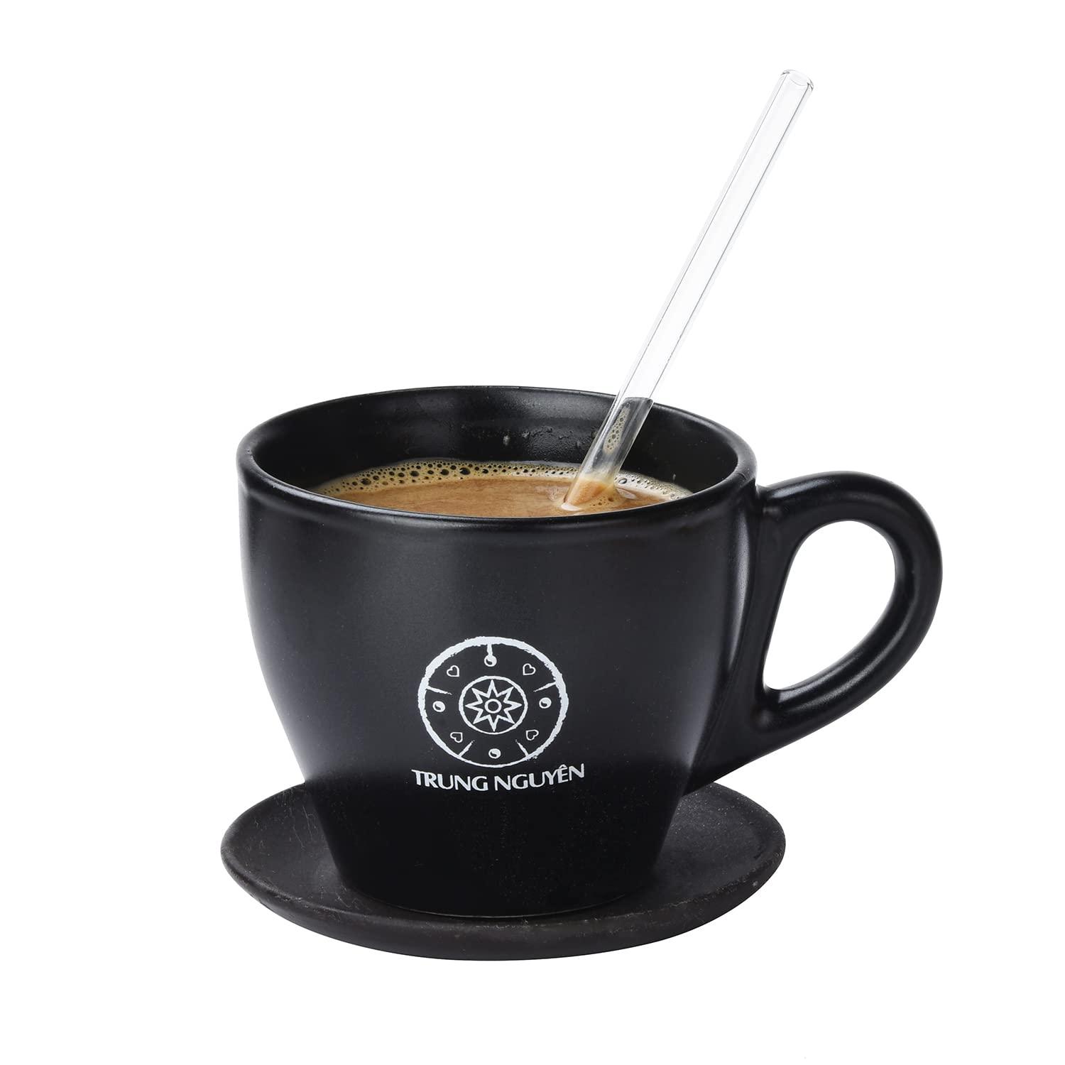 ALINK ALINK 2 Glass Boba Straws + 10 Short Glass Straws