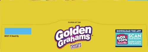 Golden Grahams Golden Grahams Breakfast Cereal Treat Bars, S\'mores, Snack Bars, 16 ct